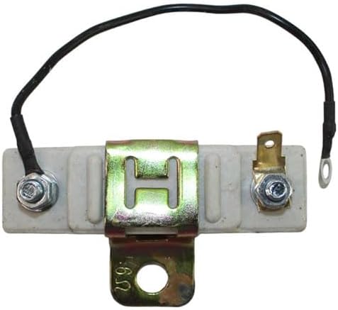 Ballast Resistor, 1.6 Ohms, Ignition Coil Resistor Fits Classic Cars with Older Mechanical Distributor Ignition Systems