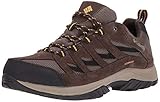 Columbia Men's Crestwood Waterproof Hiking Shoe, Mud, Squash, 11.5