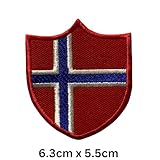 Zoom IMG-1 toppa ricamata con bandiera della Zoom IMG-1 toppa ricamata con bandiera della