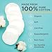 NOLEO Organic Cotton Rounds, Small 2″ Pressed & Lint-Free, Biodegradable & Compostable, 100-Count – Makeup Remover & Skincare Pads