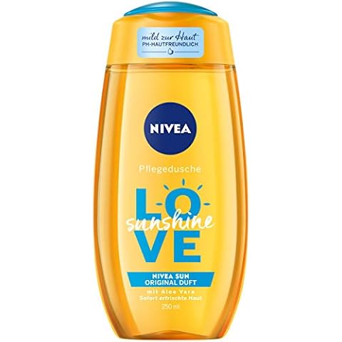 Gel de ducha Nivea Love Sunshine con aroma a crema solar y aloe vera Cover