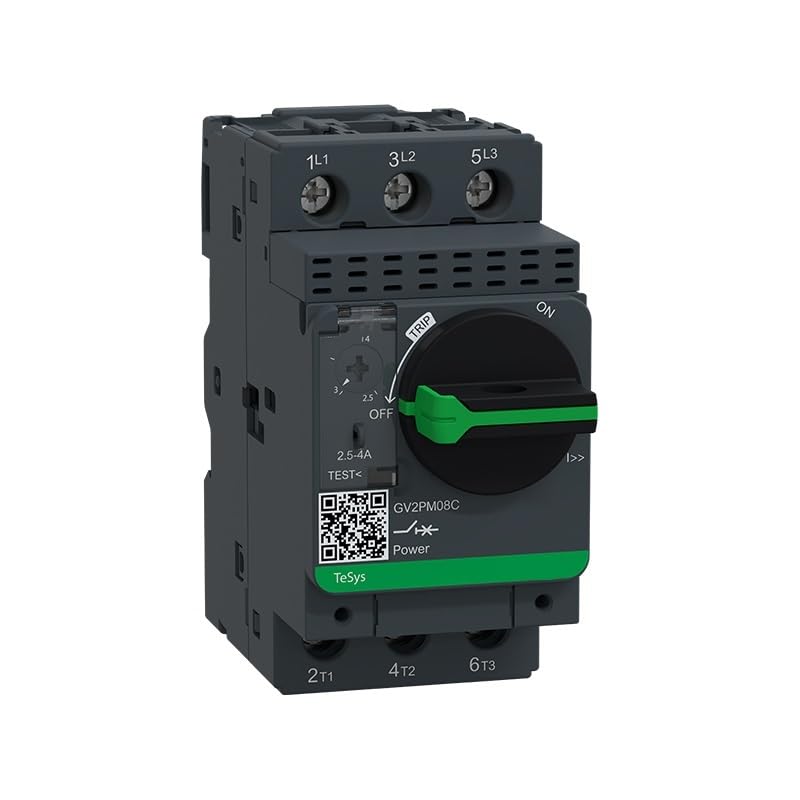 GV2 Motor Thermal Magnetic Circuit Breaker (knob Type) GV2-PM08C 2.5-4.0A丨GV2PM08C