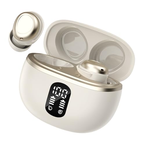 Ear Buds Wireless Earbuds, Bluetooth Headphones 5.3 In Ear with 4 ENC Noise Cancelling Mic, 50H Playtime Bluetooth Earphones, Bass Boost 90%, NEW Mini Bluetooth Earbuds IP7 Waterproof, USB-C