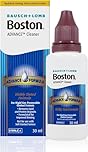 Boston Advance Cleaner, Leaves Lenses Clean, Ready for Disinfection and Conditioning, for Rigid Gas Permeable (RGP) and Hard Contact Lenses, 30 ml