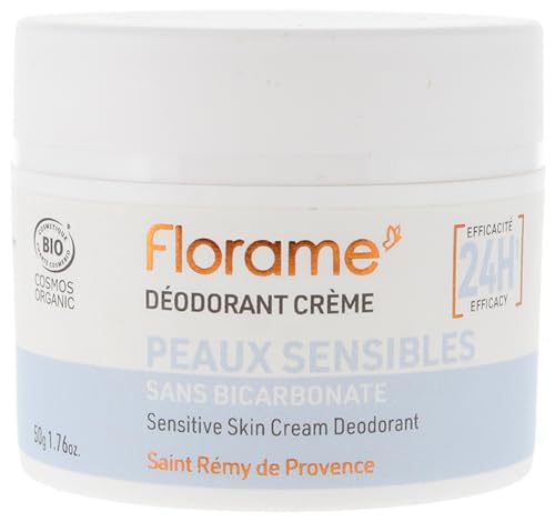 Florame Desodorante Crema 24H Piel Sensible Orgánica 50 g