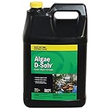 CrystalClear Algae D-Solv Pond Algae Control, Fast-Acting EPA Registered Algaecide, Use in Fountains & Outdoor Ponds Containing Koi & Other Fish, Treats 115,200 Gallons, 2.5 Gallons