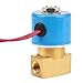Precision Control 2 Way G1/4 Brass N C KSD Solenoid Valve DC 24V High Pressure Electromagnetic Valve for Efficient Water, Air, and Gas Management in Industrial and Home