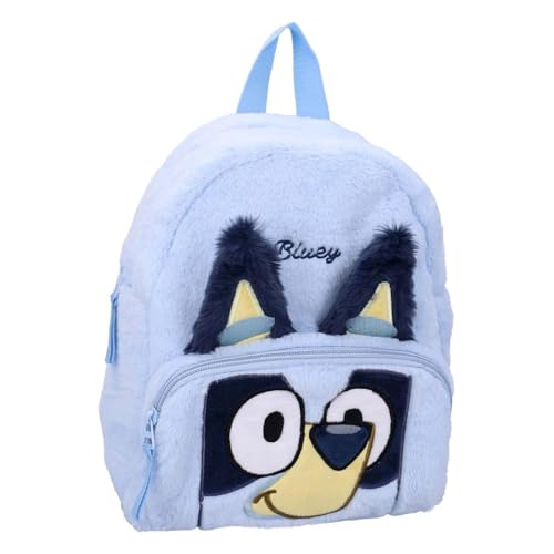 Bluey Sac à dos Fluffy Festival petit sac souple en peluche pour maternelle