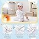 Booulfi Baby Kleidung Jungen 0-3 Monate Baumwollstoff Baby Anzug Junge Hochzeit Taufanzug Taufkleid Junge Weihnachtsoutfit Trachtenhemd