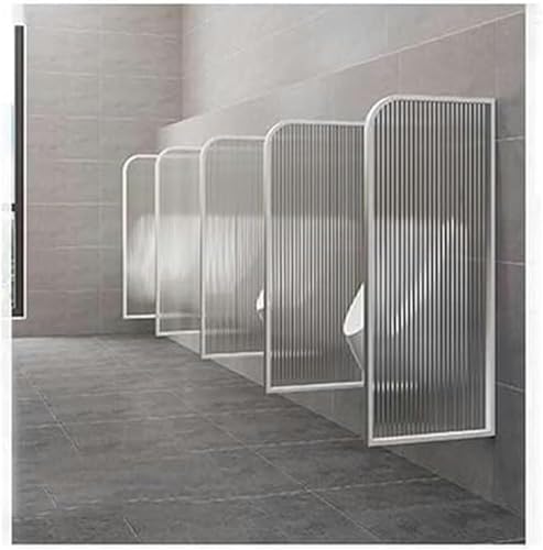 Cloison de séparation urinoir homme murale étanche argent panneau séparation toilettes
