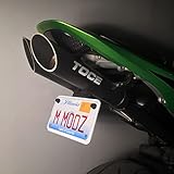 07-12 CBR600RR Fender Eliminator for a Toce Exhaust