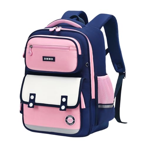 Sac d'école garçon grande capacité et léger avec poches étanches