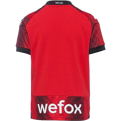 Ac milan maglia gara home puma 23/24 ragazzo (da 6...