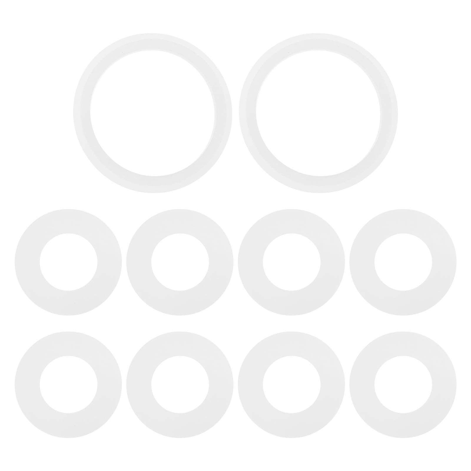 VGOL 2Set Connector Seals Gaskets Rubber Seal Set A + B/C Compatible with Bestway Coleman SaluSpa Compatible with Lay-Z-Spa Compatible with airjet Models New Shape Pump