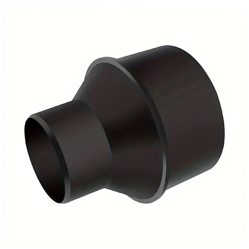 Raccord réducteur de cône de tuyau de collecte de 10,2 cm à 6,3 cm pour systèmes de collecte du bois