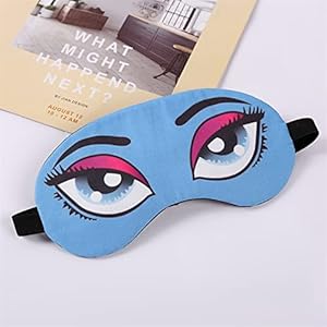 Sleep mask Meisjes ogen sexy dame grote ogen slapende masker oogklep voor reizen relaxblindfold tinten partij maskers…