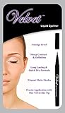 VELVET EYELINER (BLACK) & LA FRESH Makeup Remover Wipes (10). WATERPROOF PEN, dries on contact with precision tip that stays on ALL DAY with NO SMUDGING, SMEARING, FADING OR PULLING & clump-free