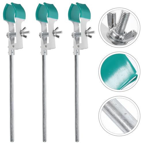 Pince de laboratoire pour flacons éliminant les vibrations du support de titrage