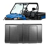 HECASA 2-Piece Hard Roof Top Compatible with 2009-2014 Polaris Ranger XP 800 ABS Plastic Black