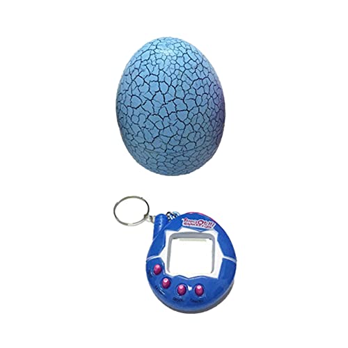 Yobadam Juego Electrónico Digital para Mascotas, Juego con 4 Botones de Función en Forma de Huevo, Mascota Virtual Portátil con Opciones de Ejercicio de Alimentación, Ideal para Cumpleaños de Niños,