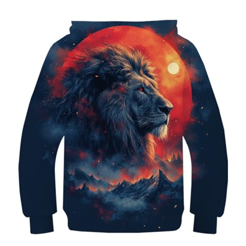 Sweat à capuche enfant imprimé 3D pull confortable pour ado qui ne ternit pas - 2