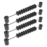 MAGICLULU Tischfußball Punktezähler mit Schwarzen Perlen Robustes Zubehör für Spielzimmer Einfache Punkteanzeige für Familien und Vereinswettbewerbe