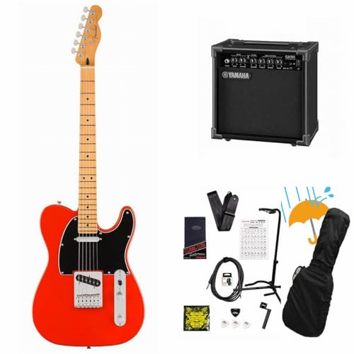 Fender/Player II Telecaster Maple FB Coral Red YAMAHA GA15II�A���v�t�����S�҃Z�b�gR
