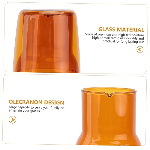 Set de vasos y jarra de vidrio borosilicato Cabilock miniatura 6