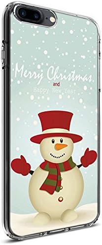 iPhone 8 Plus/iPhone 7 Plus Case [Drop Protection][Slim Fit] - for Apple iPhone7 Plus 5.5 Inch Happy Snowman