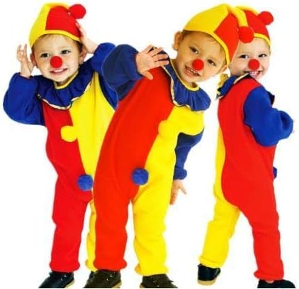 Unisex Halloween Joker Costumes Children circus clown Cosplay Kids droll Role play April Fool 's Day Purim Christmas party dress | Birthday B'day Gift
