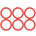 6 Pack Flush Valve Seal for Kohler Toilets,Toilet Tank Parts GP1059291 Silicone Replacement - Upgraded Leak-Proof Gasket Seal Kit Compatible with Kohler Canister, K-GP1059291