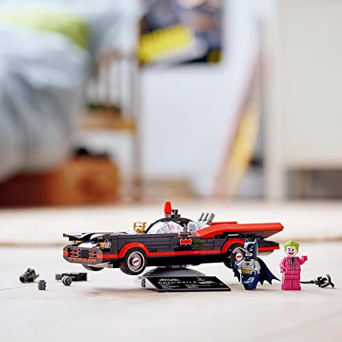 Image of Lego Batman Classic Batmobile 76188 Building Toy with Joker Minifigure Authentic Construction Block Set