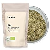 Kamelur 250g getrockneter Bio Rosmarin - geschnittene Rosmarinnadeln als perfekte Grundlage für Rosmarin Tee