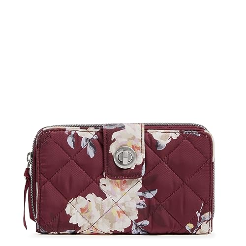 Image of Vera Bradley Women's Performance Twill Turnlock Wallet With RFID Protection