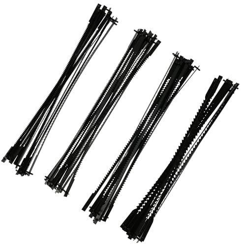 YANSYUAN Lot de 48 lames de scie à chantourner de 12,7 cm pour scie à chantourner Wen 3921, Craftsman, Dremel, Delta, Penn State, Ryobi et toutes les scies à chantourner de 38,1 cm et 40,6 cm (10/15