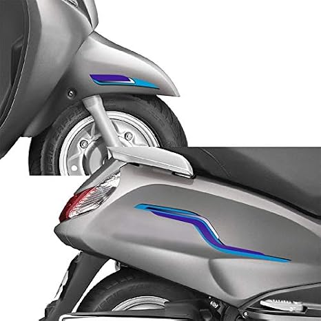Autographix Envy Blue Suzuki Access 125 