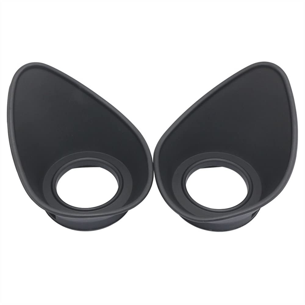 Microscope 1 Pair Rubber Eye Cups Eye Guards for 34-36 mm Stereo Metallurgical Microscope Eyepiece Telescope Inner Diameter 35 mm Parts