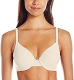 Hanes Women's Ultimate T-Shirt Soft Foam Underwire, Oatmeal Heather, 40C