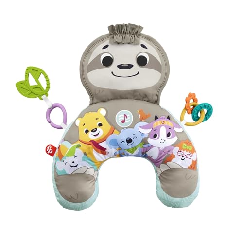 Fisher-Price Spielkissen, Baby Spielzeug mit abnehmbaren Beißringen,...
