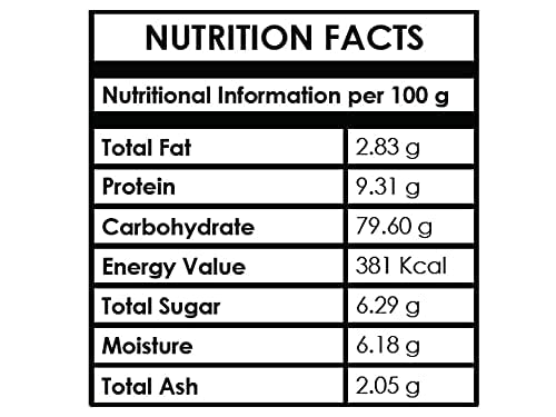 Image of HEALTHY PANDA Organic Sprouted Ragi Dry Fruit Malt (Ragi Drink) (Sprouted Millet Mix) (800 g) 100 g x 8 Pack