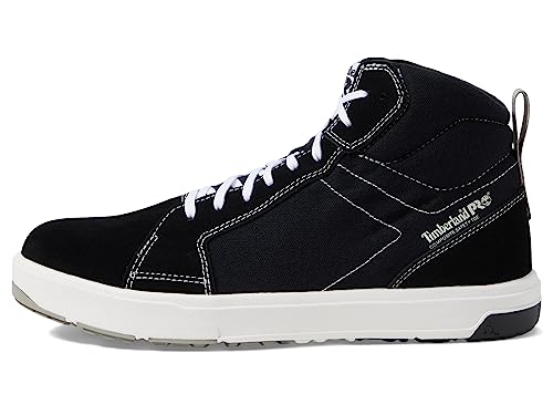 Image of Timberland PRO Berkley Hi Composite Safety Toe Black /White Men's 5, Women's 6.5 Wide
