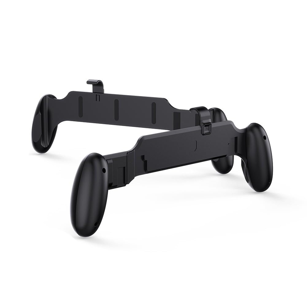 Impugnatura antiscivolo per Nintendo Switch 2, materiale ABS, design ergonomico personalizzato, per compatto 32 x 10 x 4 cm, compatibile con bianco e nero