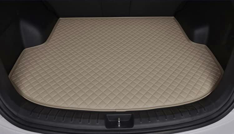 Boot Compatible with BMW X5 (2019-Onwards) (5 Seater) Luxurious Custom Fitted Car Trunk/Boot/Dicky Mats - Beige