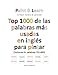 Produktbild Top 1000 de las palabras más usadas en inglés (Volumen 8 palabras 701-800)