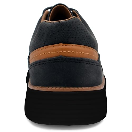 Image of AKADEMIKS Mens Dayton Oxford, Comfortable Footwear for Formal and Casual Wear