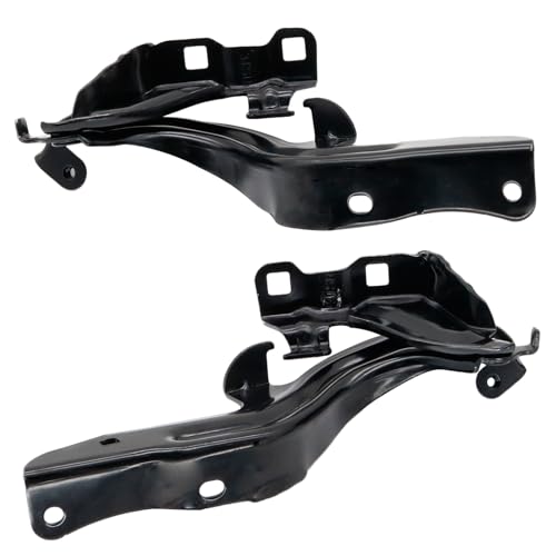 Molduras de bisagra delantera de capó para Nissan Altima 2013 a 2018, par completo 5