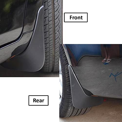 Guardabarros compatibles con Geely Emgrand EC7 kit completo de ajuste sedan 2012-2017 5