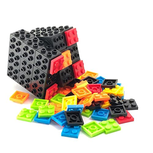 Image of AMAZA 3x3 Speed Cube Stress Relief Fidget Toys Black 3x3x3 Magic Cube Puzzles Toy Sturdy and Smooth Cubes Toy Game Puzzle Toys for Kids and Adults