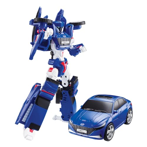 New TOBOT, TOBOT Y, Youngtoys Transforming Collectible Vehicle to Robot, Heroes Animation Character Toys for Kids 3 and up Transform Toys Cars, Large Size 10-inch