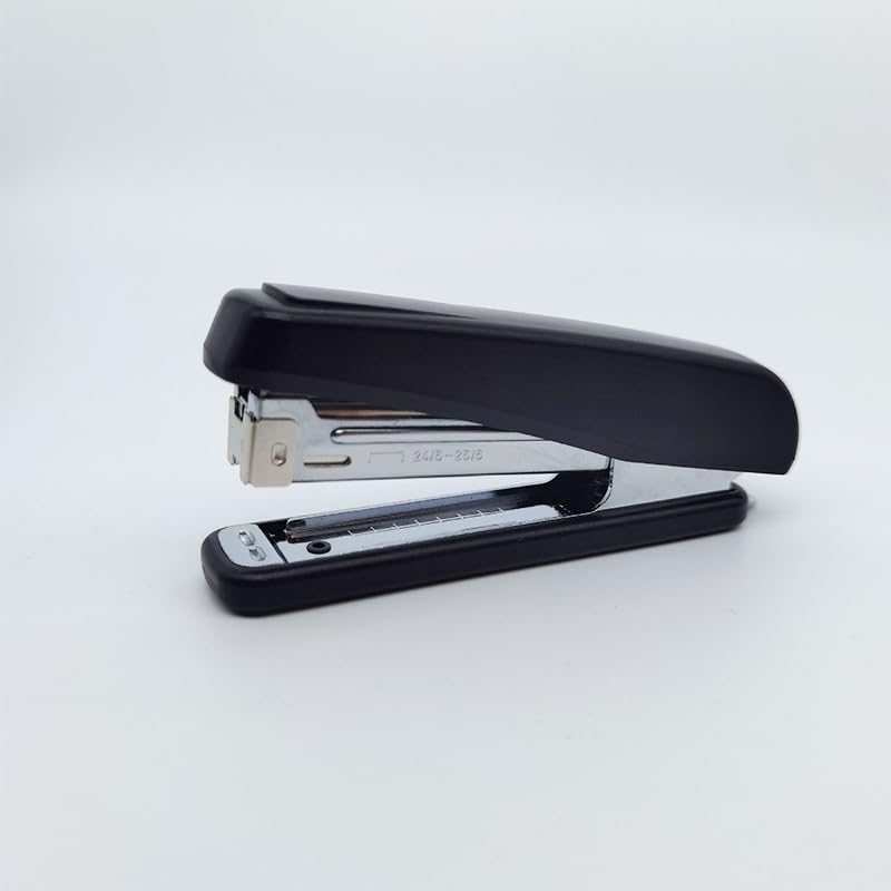 Grapadora Grapadora de tamaño mediano que ahorra mano de obra, grapadora de escritorio profesional, mini grapadora de oficina engrosada, adecuada for encuadernación de documentos de oficina Máquina Gr